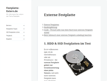 Tablet Screenshot of festplatte-extern.de